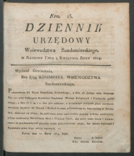 dziennik urzedowy woj.sandomierskiego 1819-13-00001